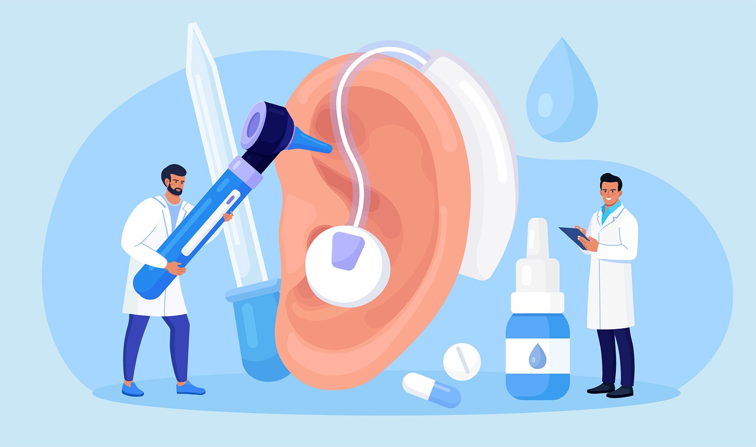 Can conductive hearing loss be treated? Auditorey