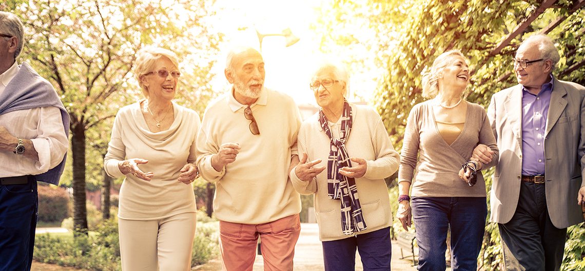 Group of Senior People